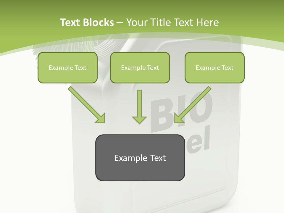 Power Biofuel Oil PowerPoint Template