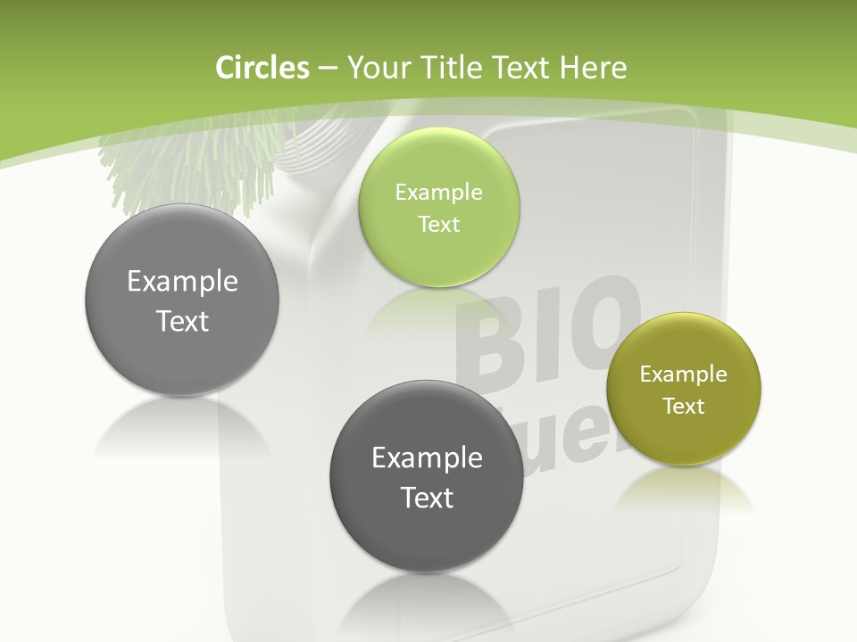 Power Biofuel Oil PowerPoint Template