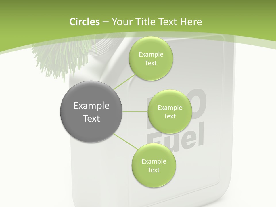 Power Biofuel Oil PowerPoint Template