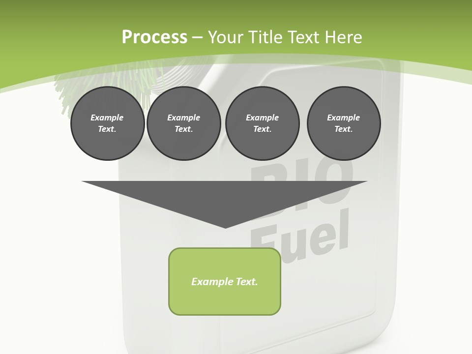Power Biofuel Oil PowerPoint Template