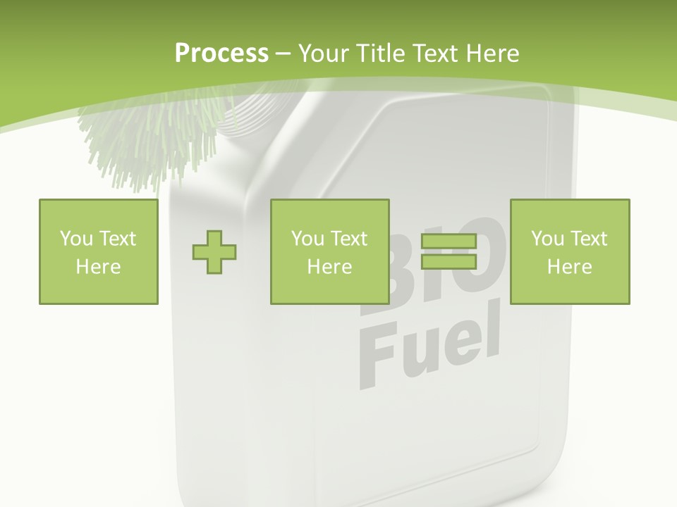 Power Biofuel Oil PowerPoint Template