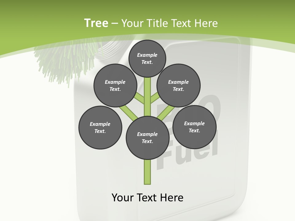 Power Biofuel Oil PowerPoint Template