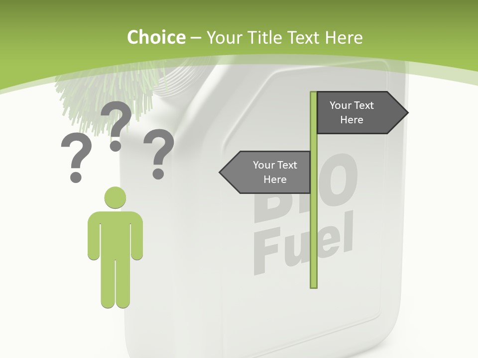 Power Biofuel Oil PowerPoint Template