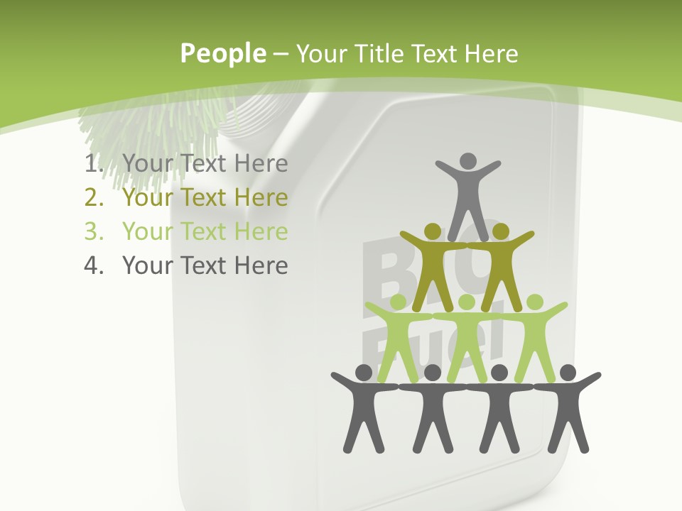 Power Biofuel Oil PowerPoint Template