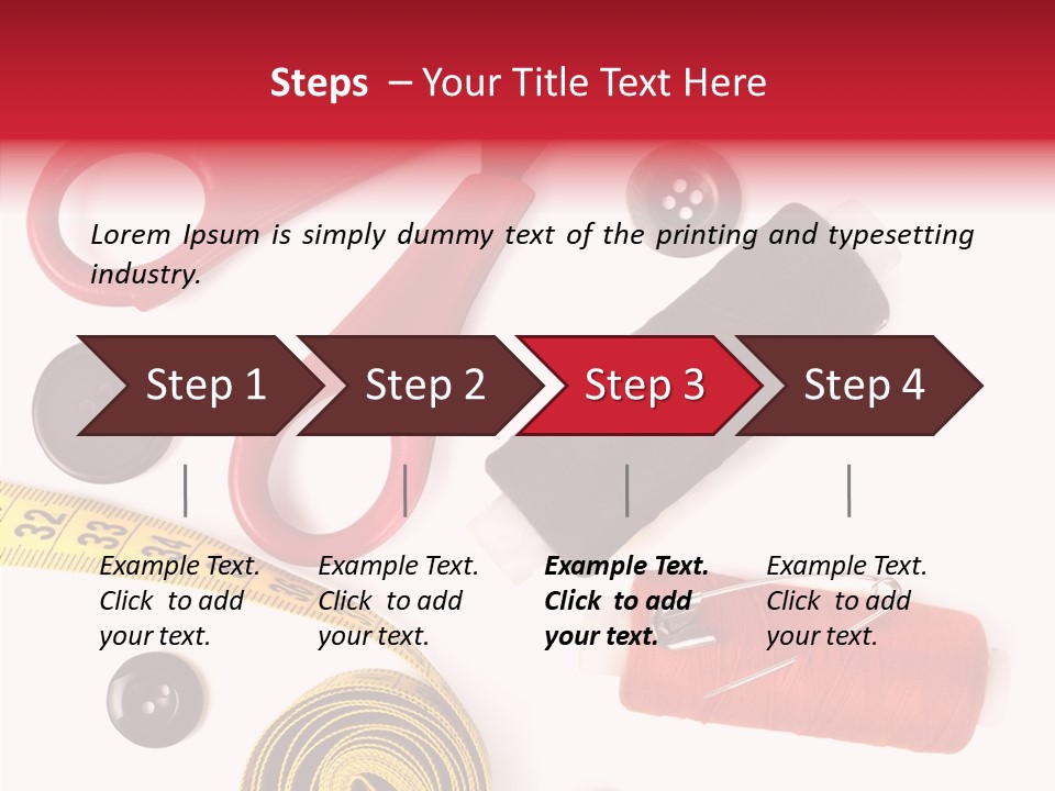 Tape Instrument Hank PowerPoint Template