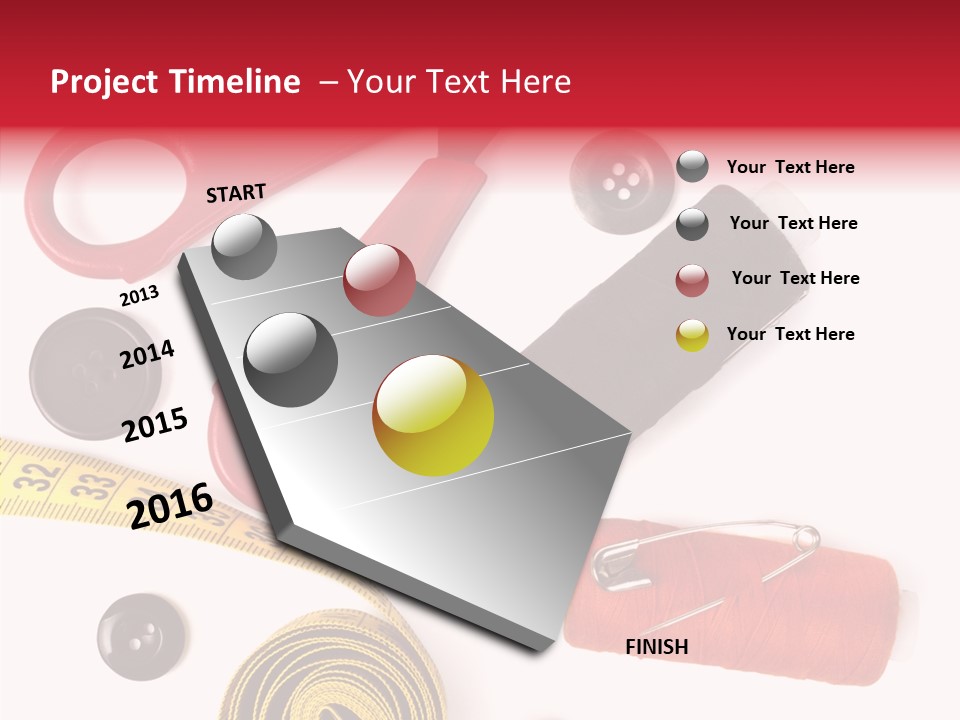 Tape Instrument Hank PowerPoint Template