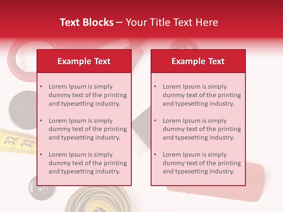 Tape Instrument Hank PowerPoint Template