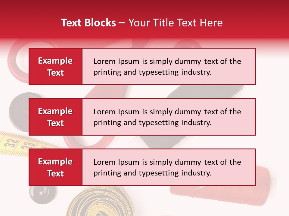 Tape Instrument Hank PowerPoint Template