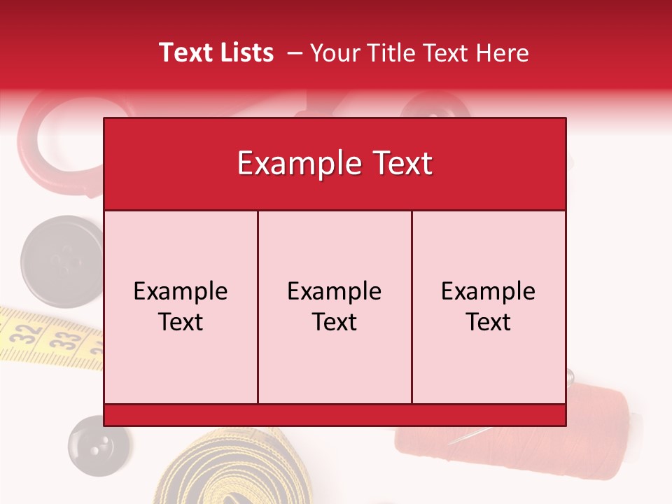 Tape Instrument Hank PowerPoint Template