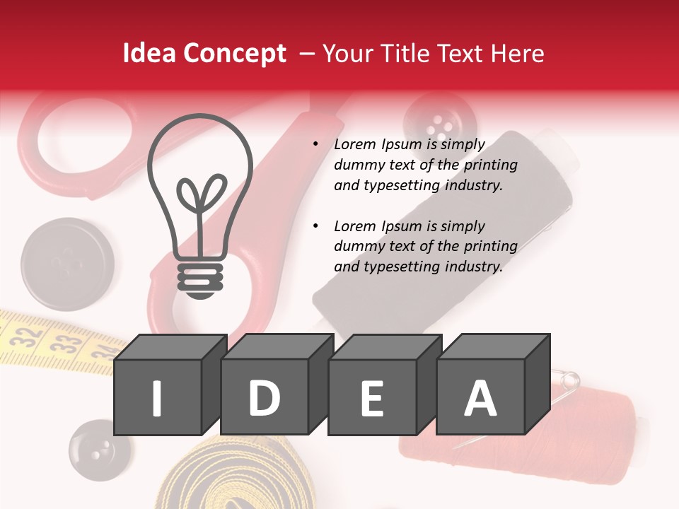 Tape Instrument Hank PowerPoint Template