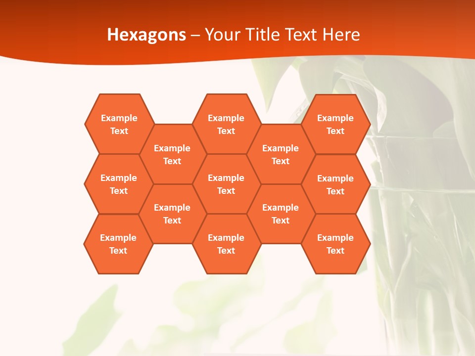 Natural April Flower PowerPoint Template