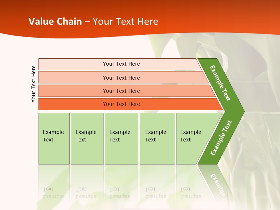 Natural April Flower PowerPoint Template