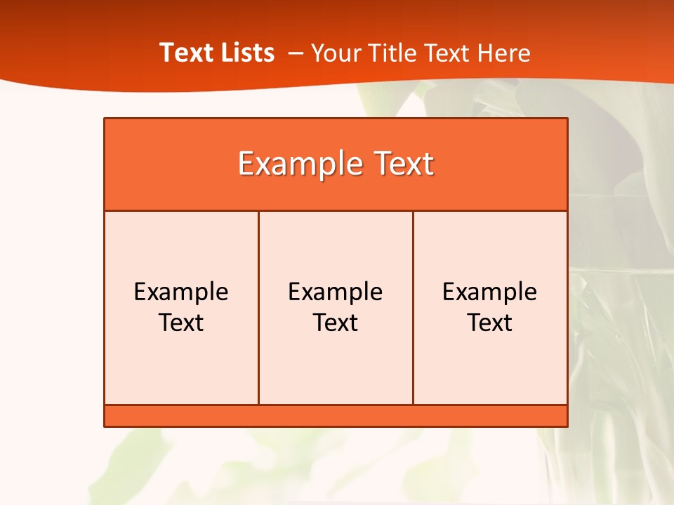 Natural April Flower PowerPoint Template