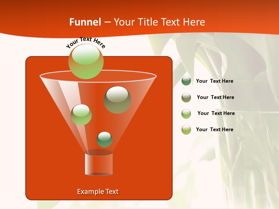 Natural April Flower PowerPoint Template