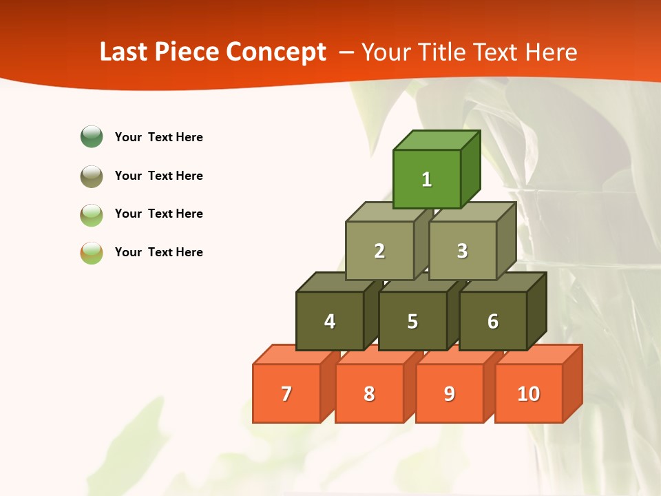 Natural April Flower PowerPoint Template