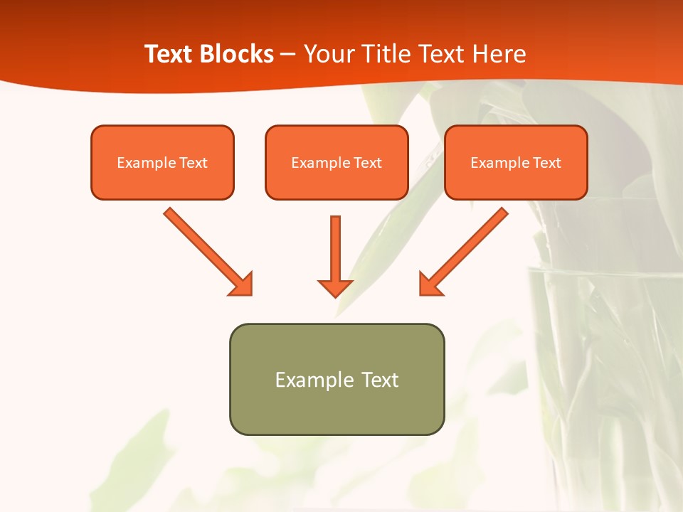 Natural April Flower PowerPoint Template
