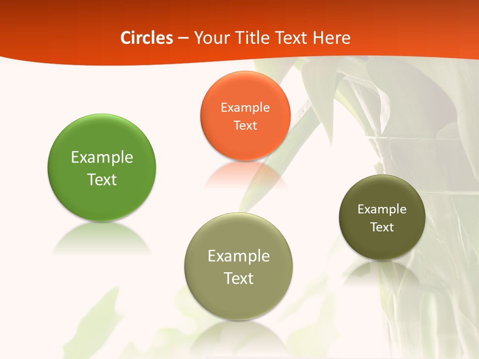 Natural April Flower PowerPoint Template