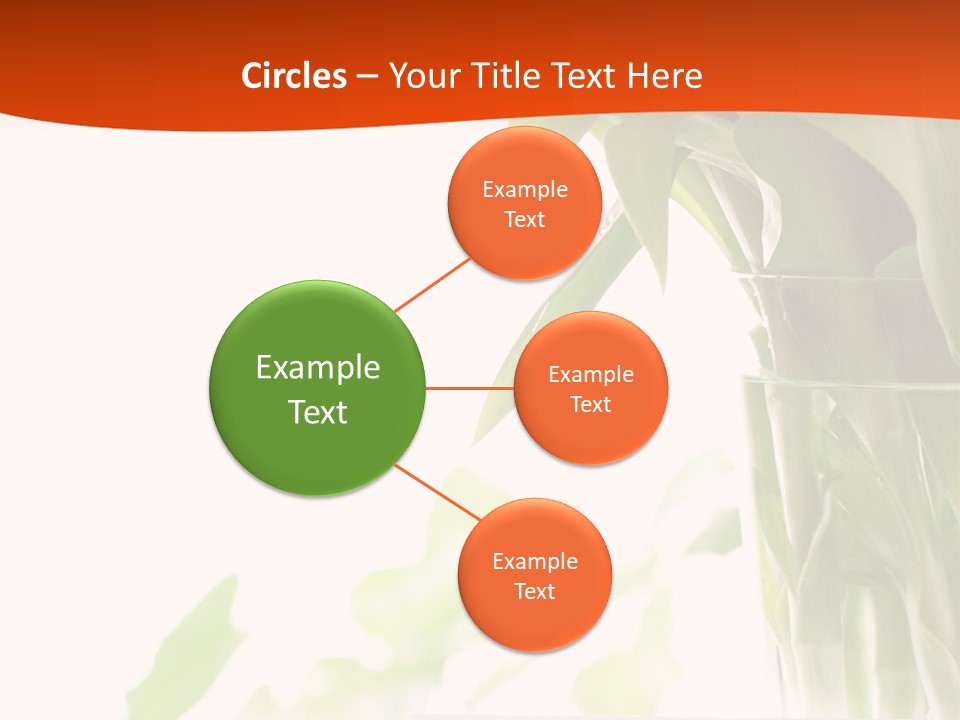 Natural April Flower PowerPoint Template