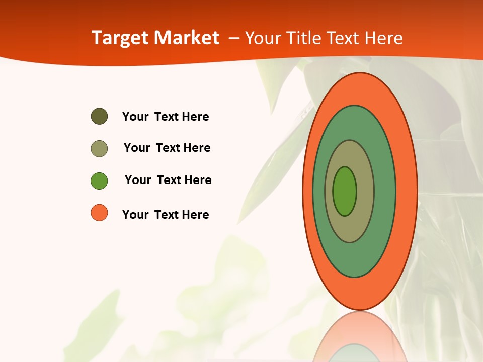 Natural April Flower PowerPoint Template