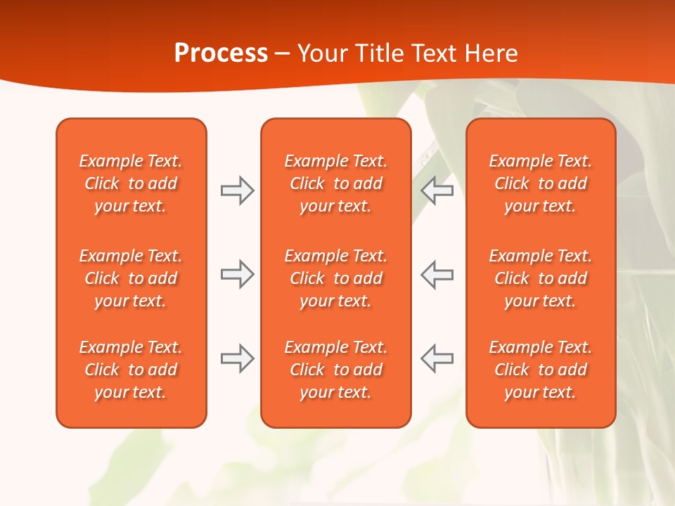 Natural April Flower PowerPoint Template