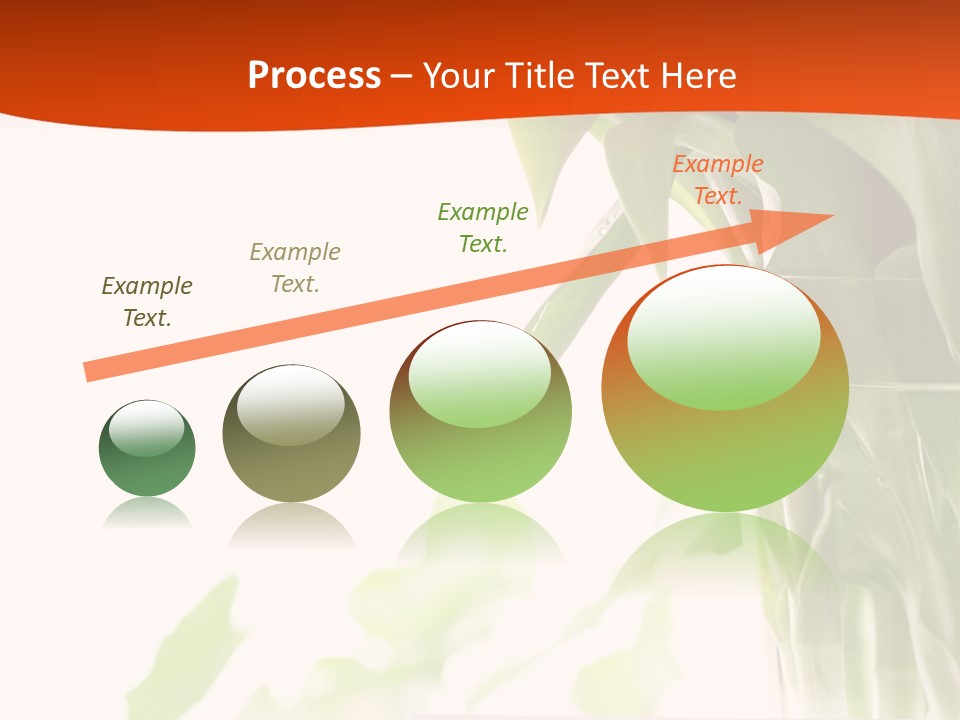 Natural April Flower PowerPoint Template