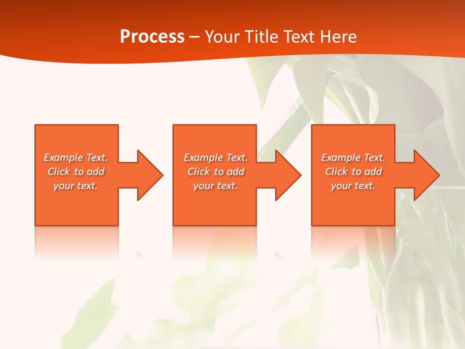 Natural April Flower PowerPoint Template