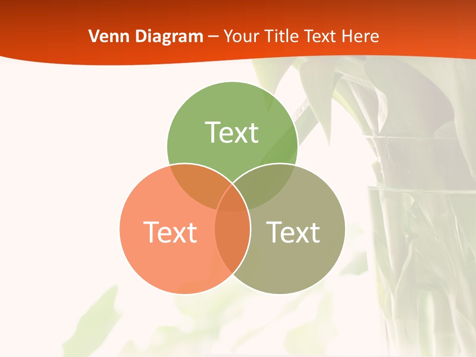 Natural April Flower PowerPoint Template