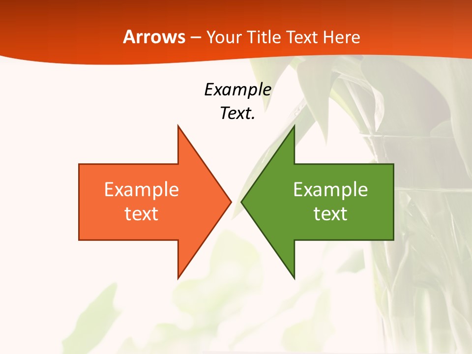 Natural April Flower PowerPoint Template
