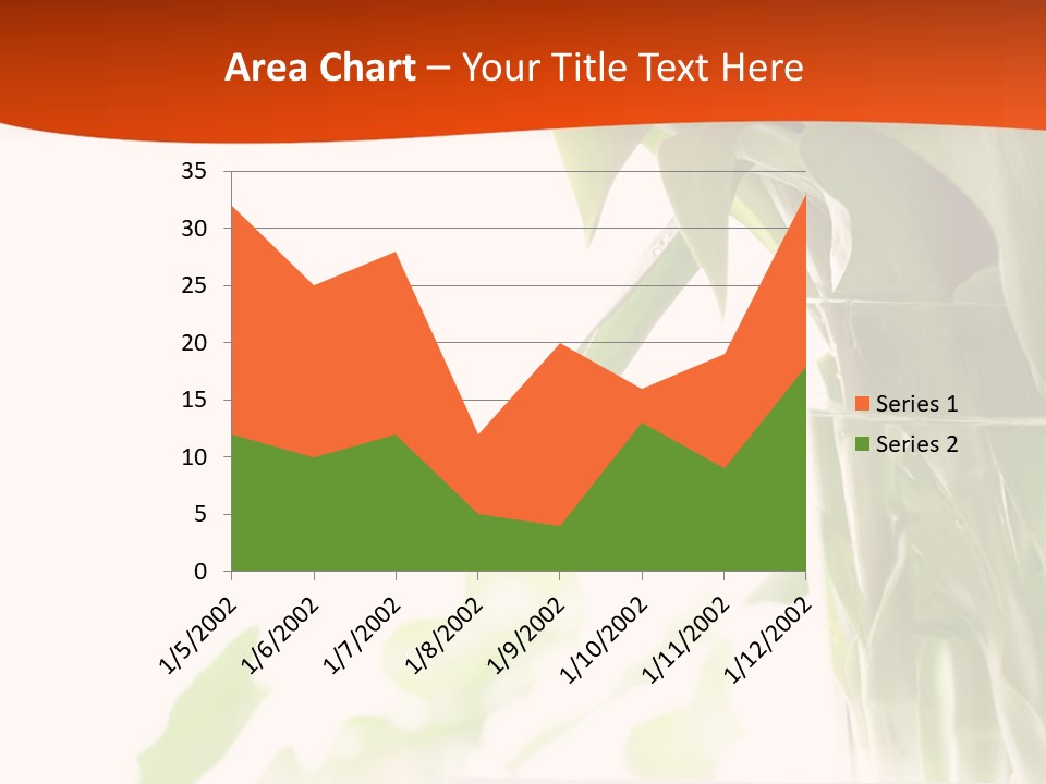 Natural April Flower PowerPoint Template