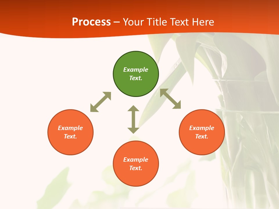 Natural April Flower PowerPoint Template