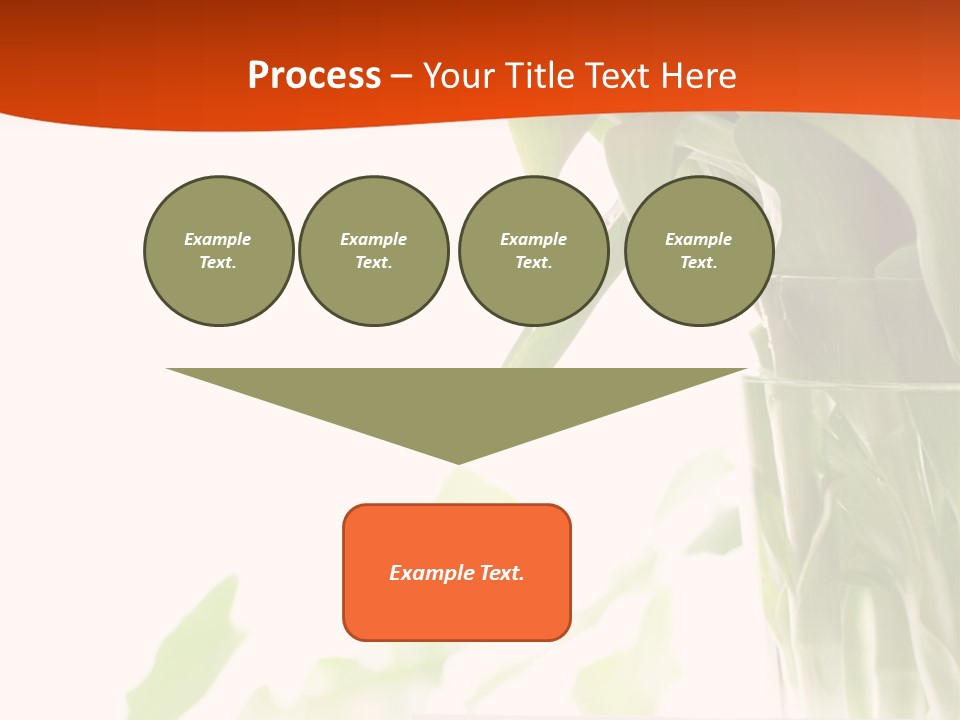 Natural April Flower PowerPoint Template