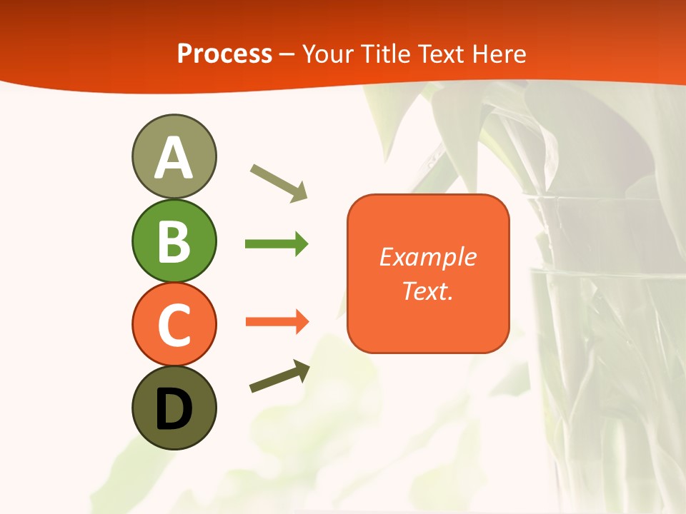 Natural April Flower PowerPoint Template