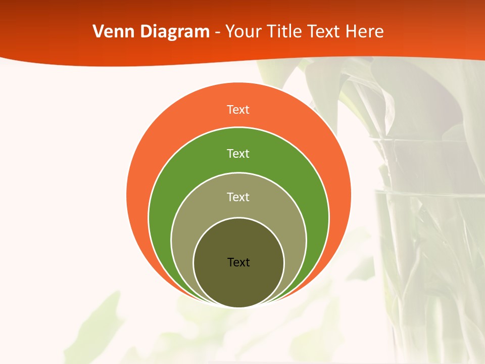 Natural April Flower PowerPoint Template