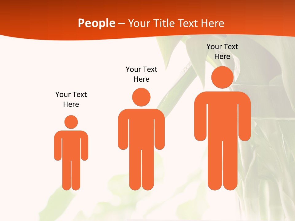 Natural April Flower PowerPoint Template