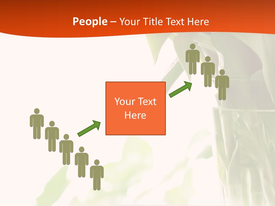 Natural April Flower PowerPoint Template