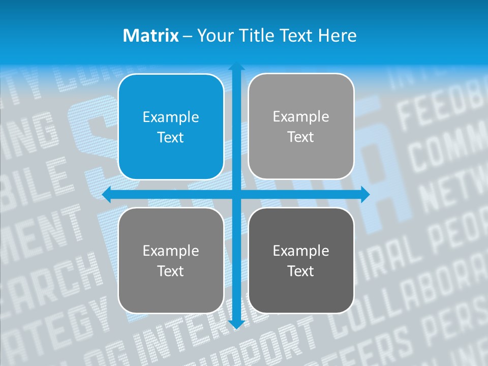 Blog Poster Digital PowerPoint Template