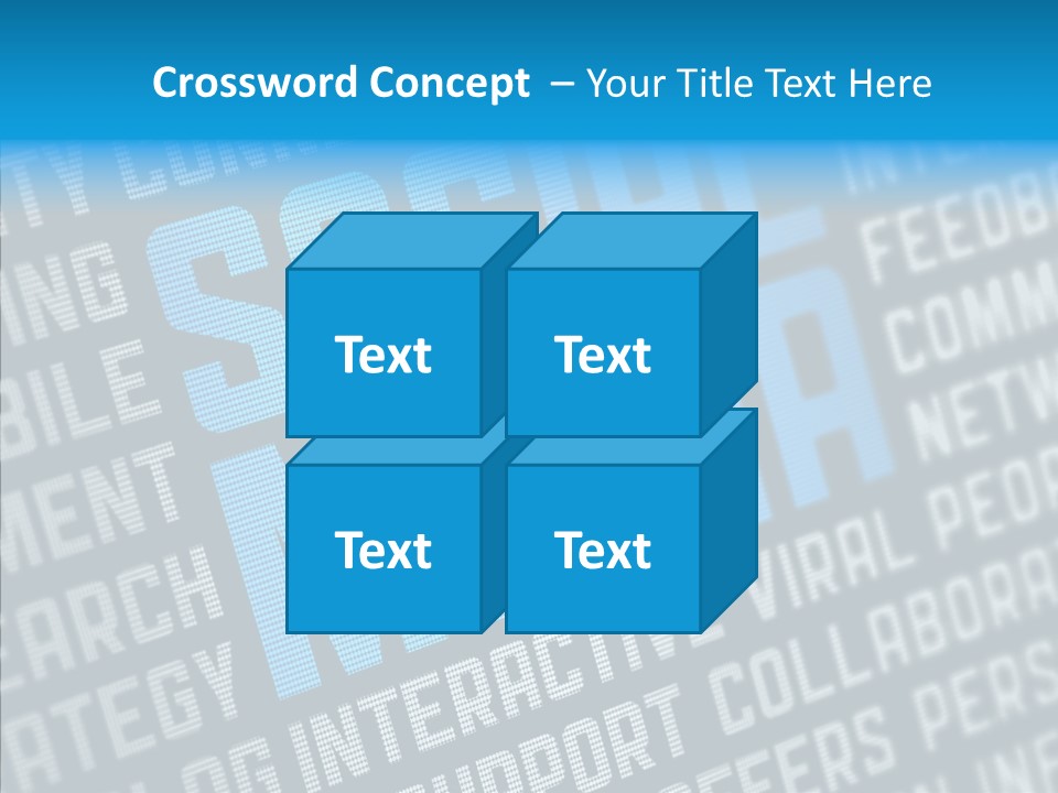 Blog Poster Digital PowerPoint Template