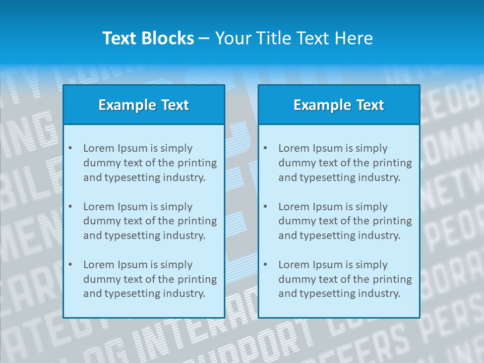 Blog Poster Digital PowerPoint Template