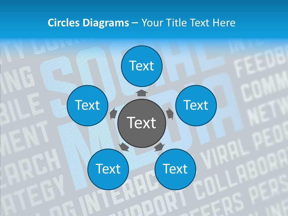 Blog Poster Digital PowerPoint Template