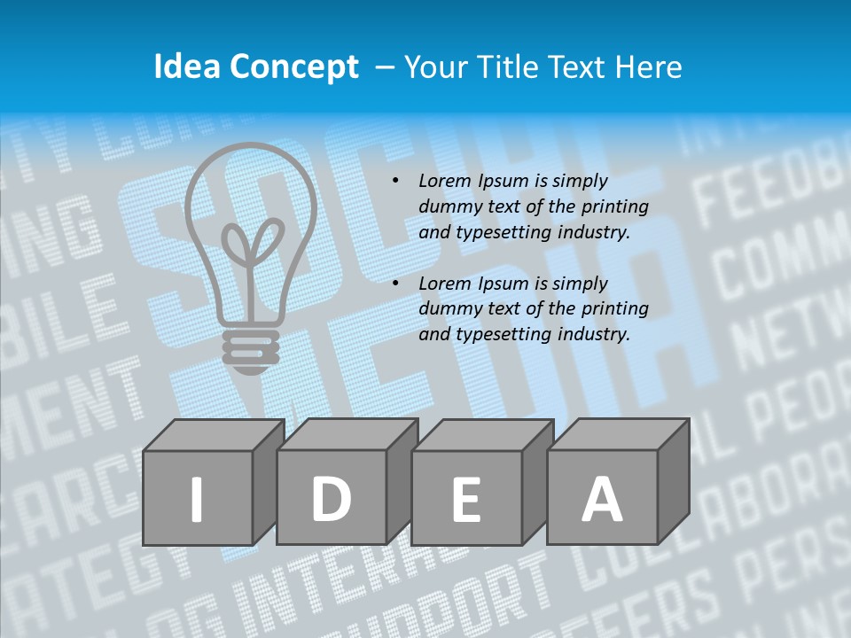 Blog Poster Digital PowerPoint Template