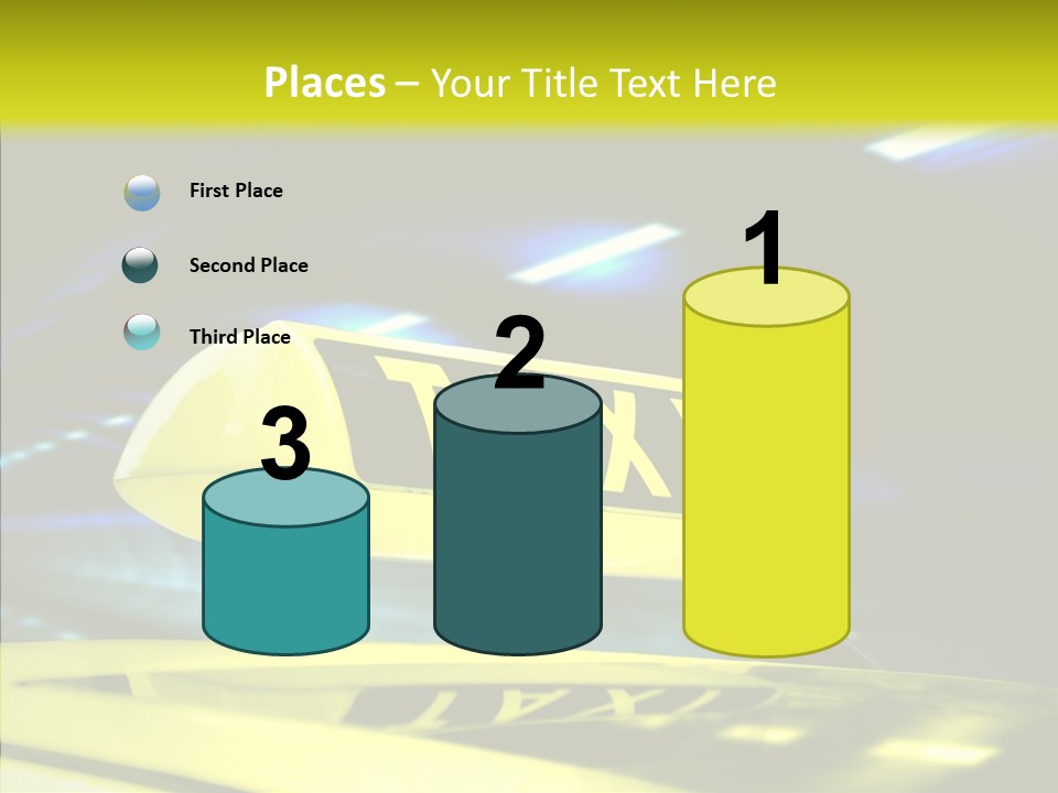 Horizontal Light Gray PowerPoint Template