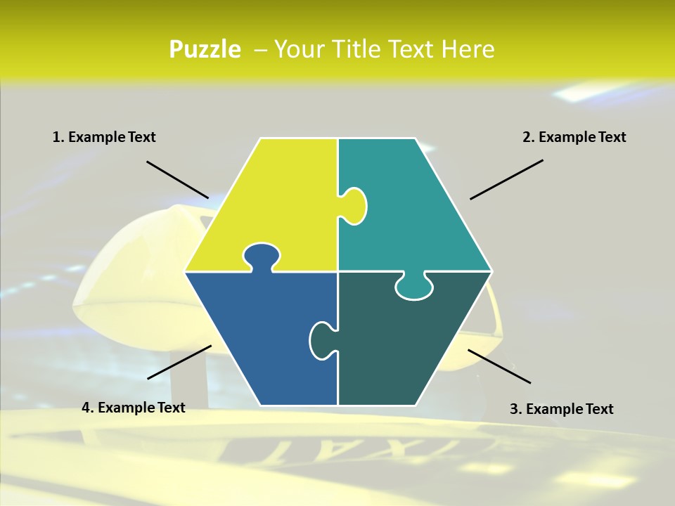 Horizontal Light Gray PowerPoint Template