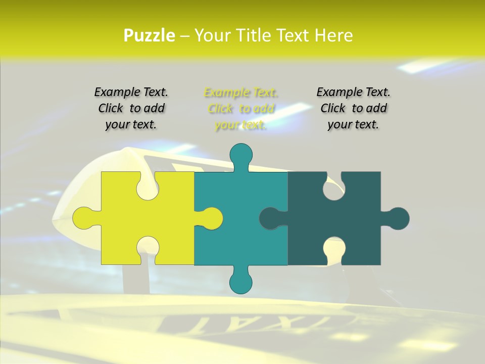 Horizontal Light Gray PowerPoint Template