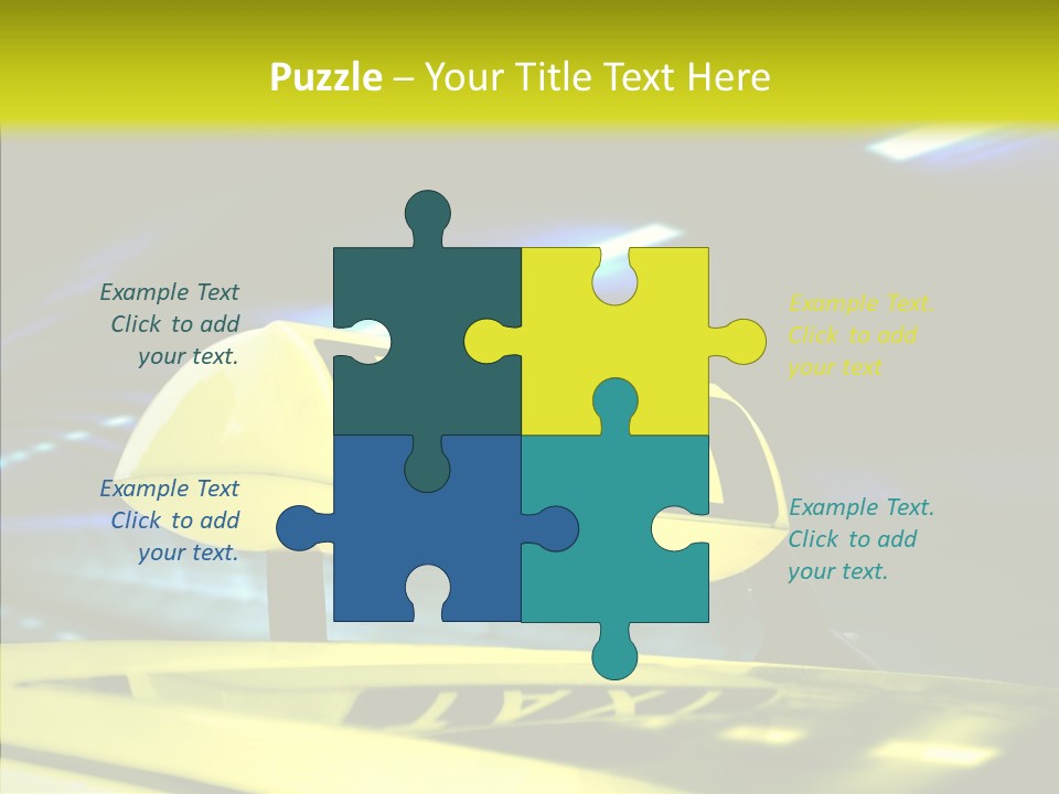 Horizontal Light Gray PowerPoint Template