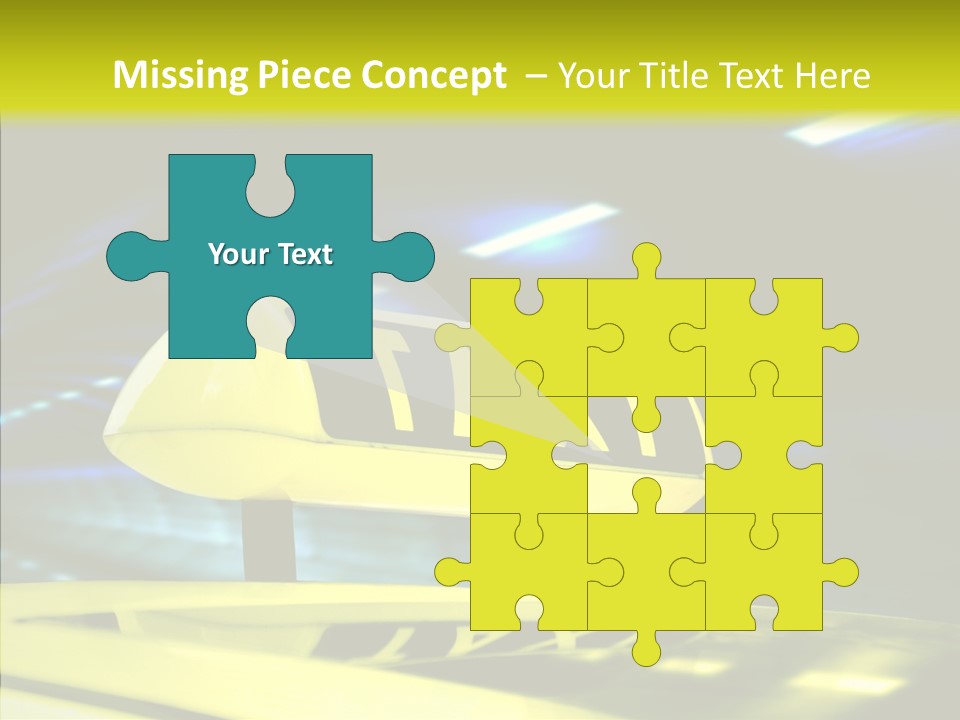 Horizontal Light Gray PowerPoint Template