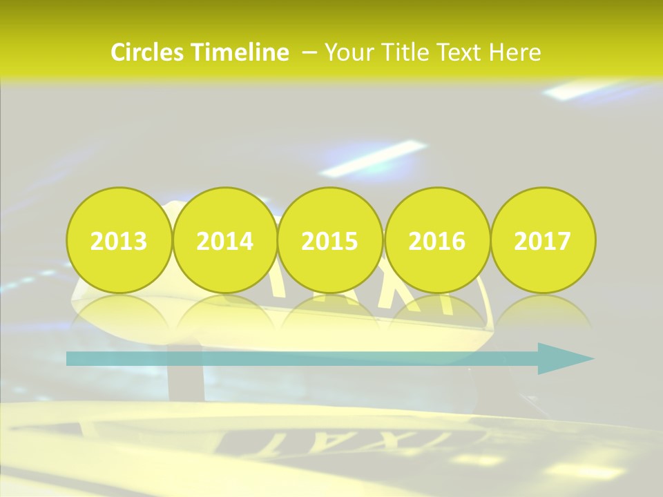 Horizontal Light Gray PowerPoint Template