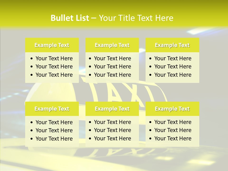 Horizontal Light Gray PowerPoint Template
