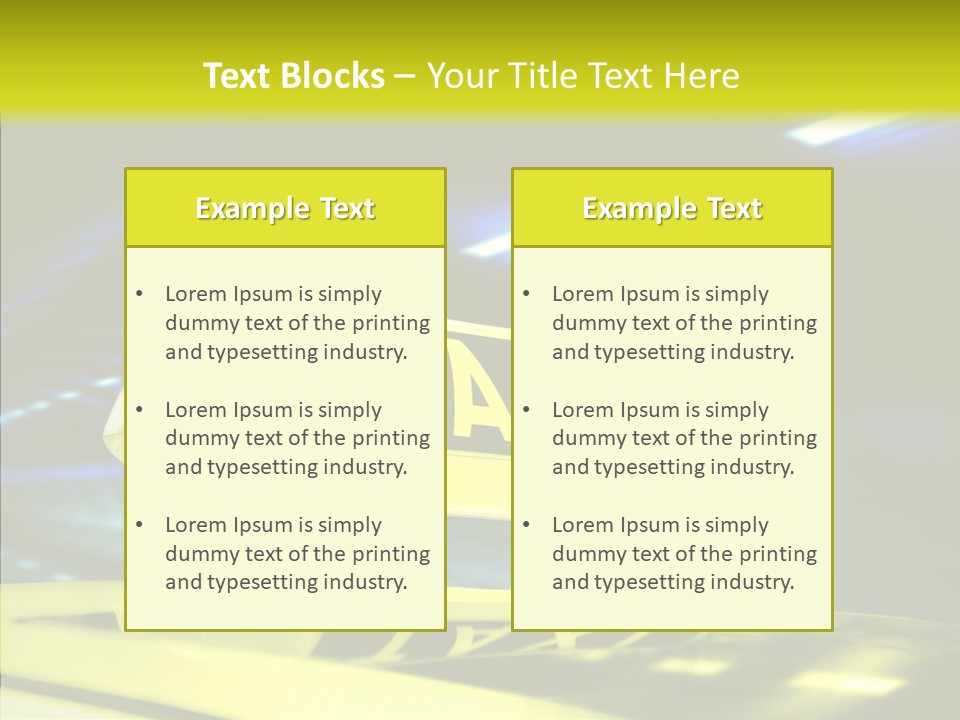 Horizontal Light Gray PowerPoint Template