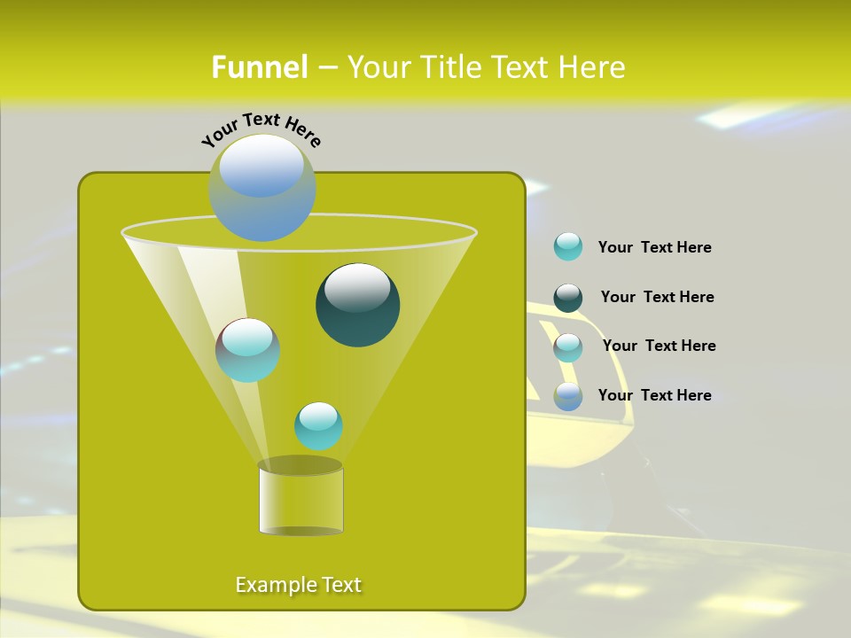 Horizontal Light Gray PowerPoint Template
