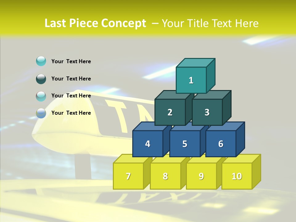Horizontal Light Gray PowerPoint Template